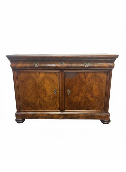 19th Century Louis Philippe Walnut Buffet