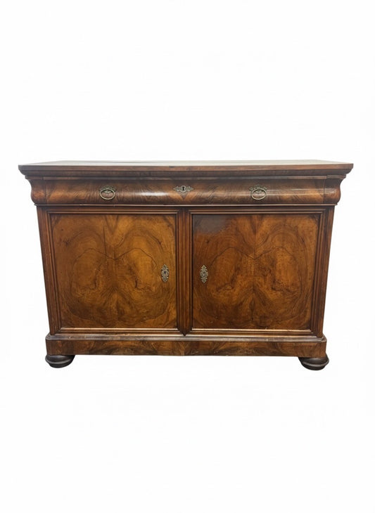 19th Century Louis Philippe Walnut Buffet