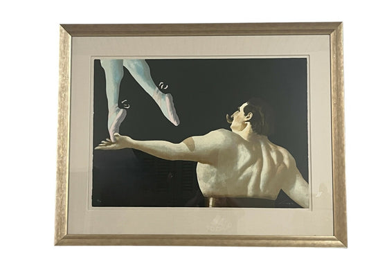 1991 Julio Larraz "Strong Man" #17/30