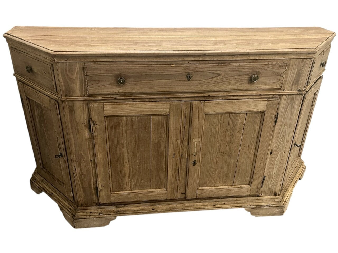 19th Century Bleached Walnut Sideboard