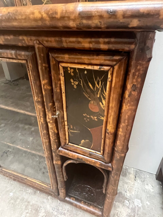 19th Century English Bamboo Etagere