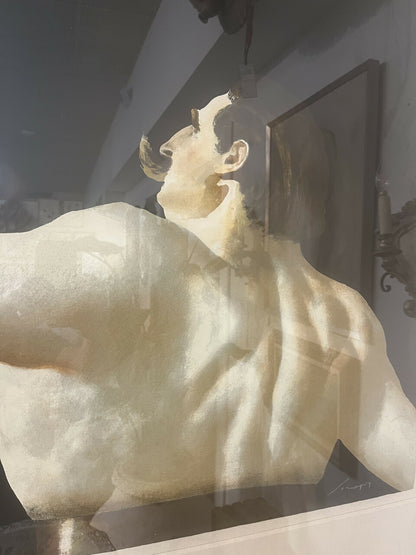 1991 Julio Larraz "Strong Man" #17/30