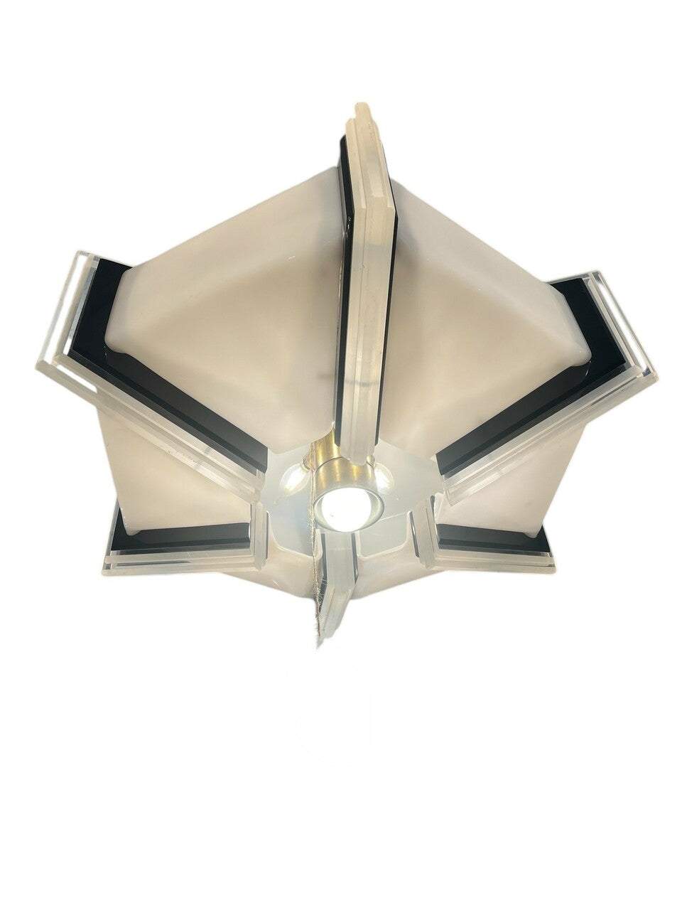 Rare Lucite Mid Century Space Age Chandelier
