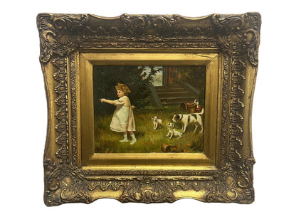 Signed Oil on Panel By Henry Bingham
