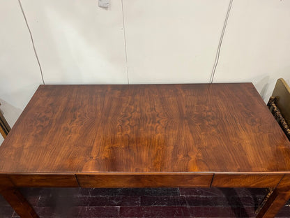 Mid Century Modern Drexel Burl Walnut Writing Desk