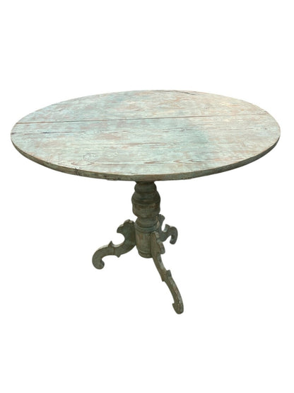 Early 20th Century Swedish Tilt Top Table
