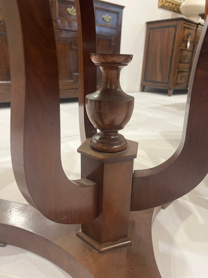 19th Century Biedermeier Style Drum Table
