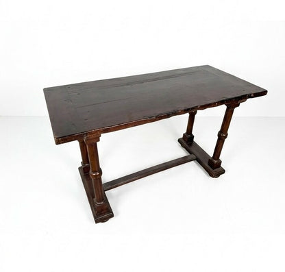 19th Century Italian Walnut Console Table