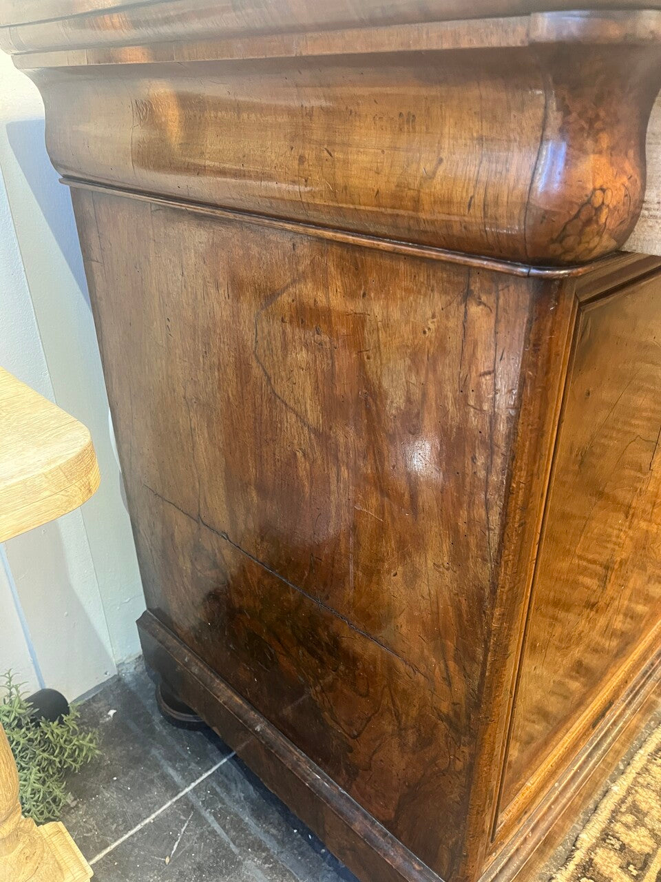 19th Century Louis Philippe Walnut Buffet