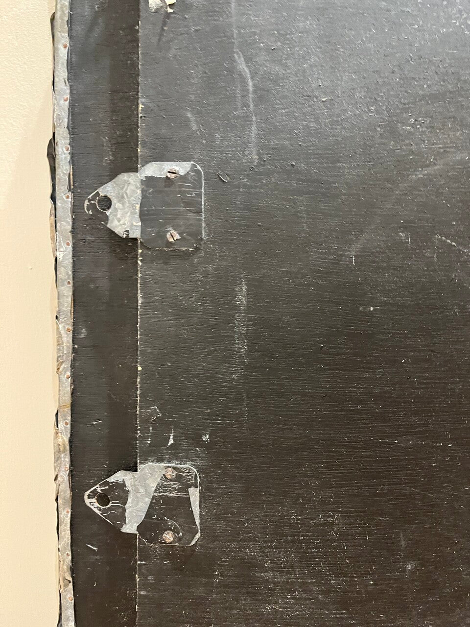 Fabulous Textured Zinc Palm Motif Mirror