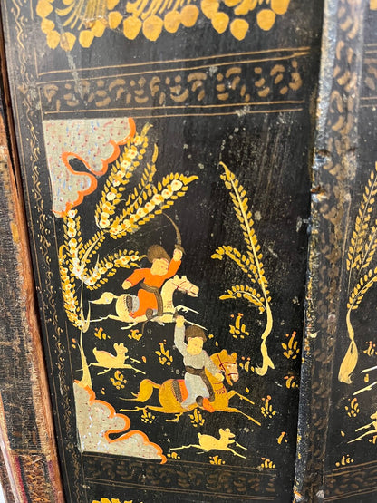 19th Century Persian 2 Door Mirror