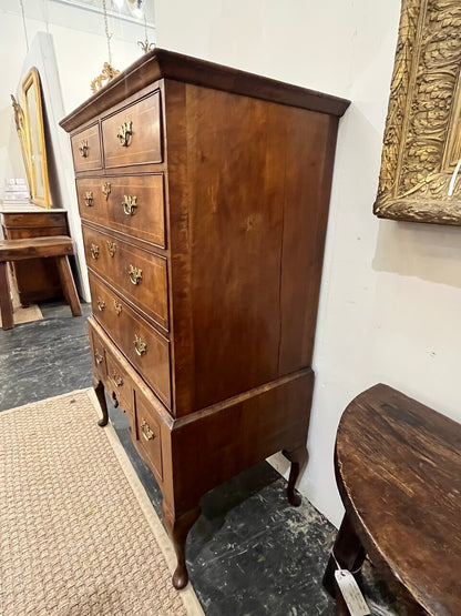18th Century Highboy Chest on Stand