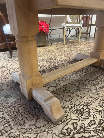 20th Century Country French Oak Dining Table