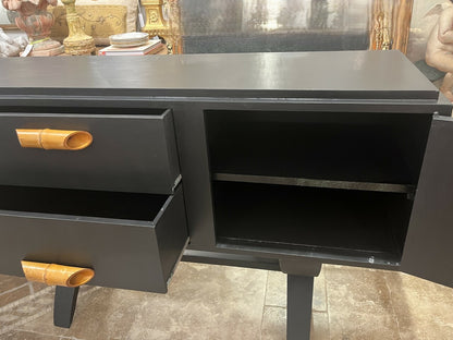 Custom Made Mid Century Style Credenza