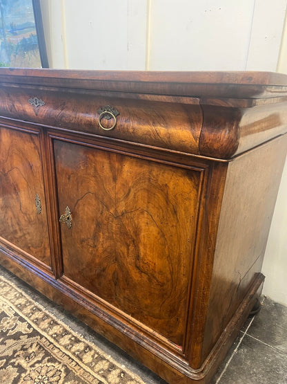 19th Century Louis Philippe Walnut Buffet