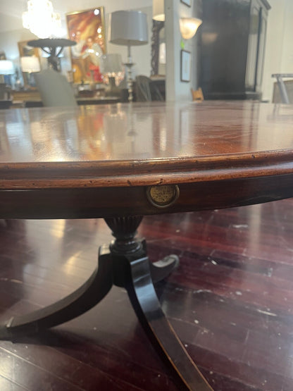 Italian Dining Table with Mahogany Starburst Top