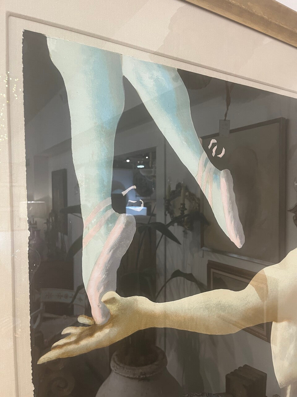 1991 Julio Larraz "Strong Man" #17/30