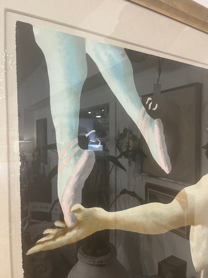 1991 Julio Larraz "Strong Man" #17/30