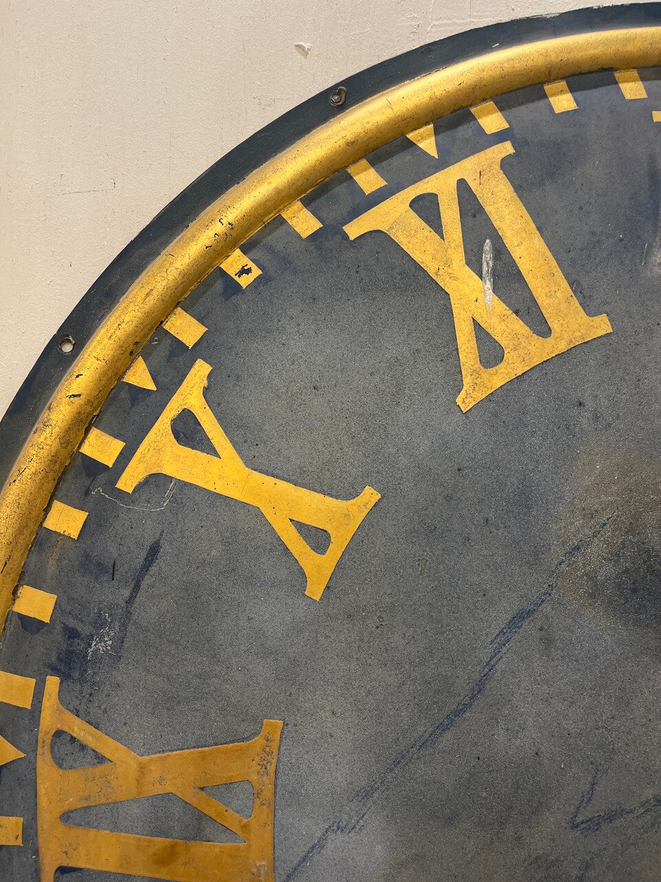 19th Century English Tower Clockface