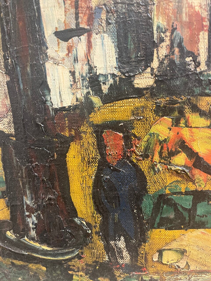 20th Century Oil on Canvas by Henry Maurice D'Anty