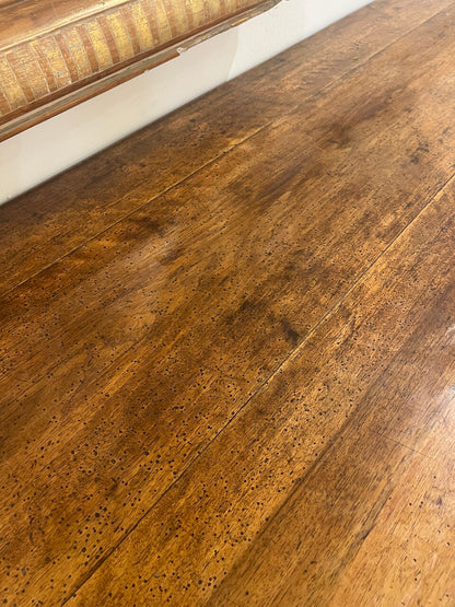 19th Century French Walnut Buffet with Burl Inlaid Doors