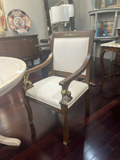 Pair Newly Upholstered Louis XVI Armchairs