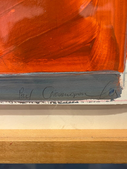 1982 Acrylic on Paper "Top Hat No. 36"