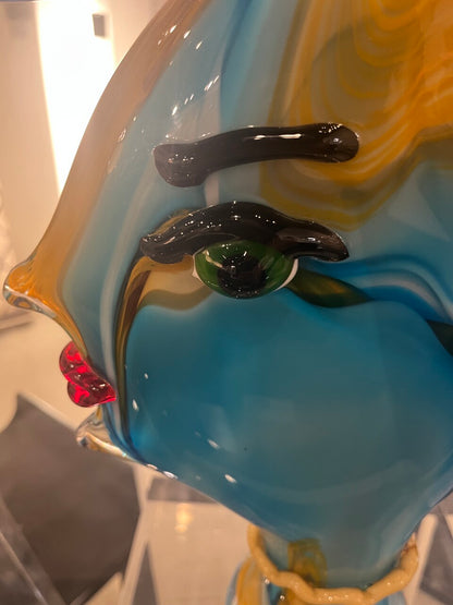 Abstract Murano Sculpture Picasso Style