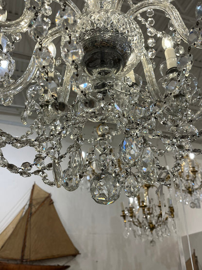 Italian 8 arm Crystal Chandelier