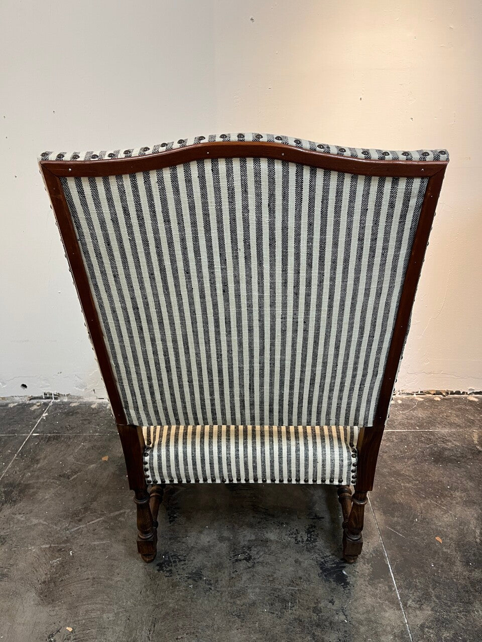 Pair 19th Century Louis XIII Armchairs