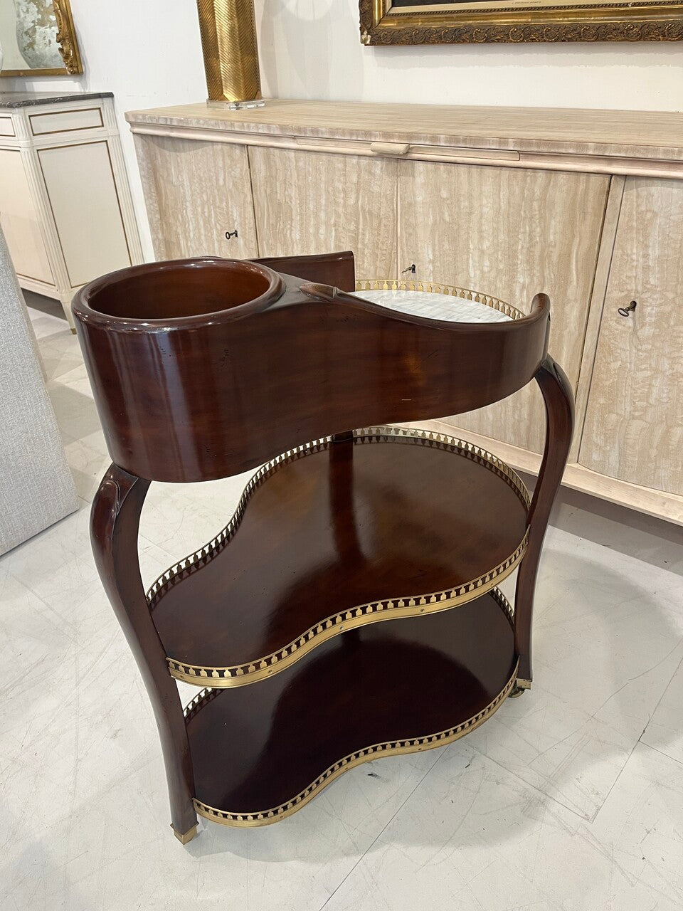 Louis XV style Mahogany Wine Butler