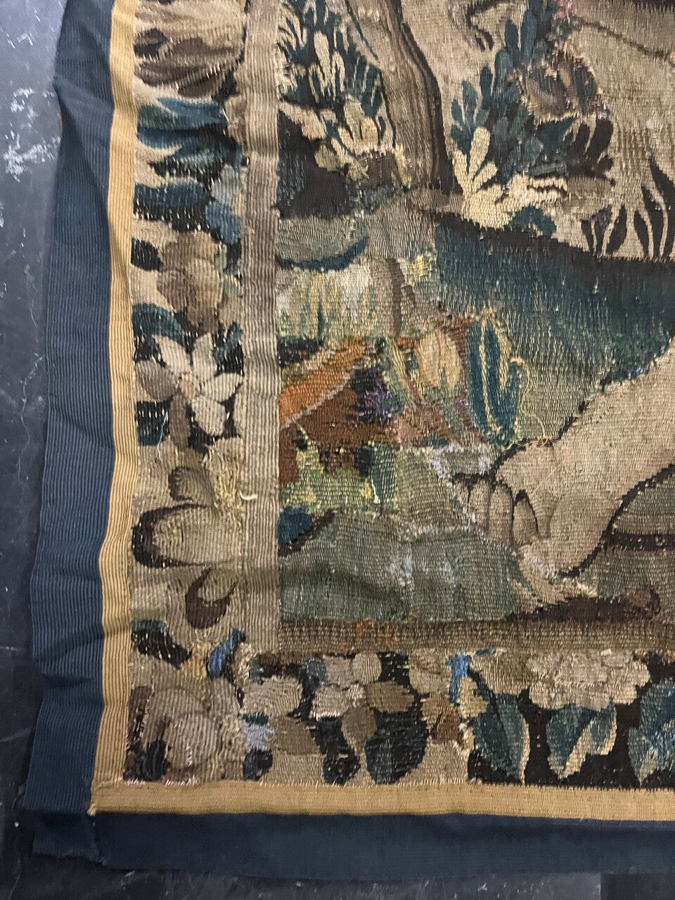 17th Century Hunt Scene Tapestry