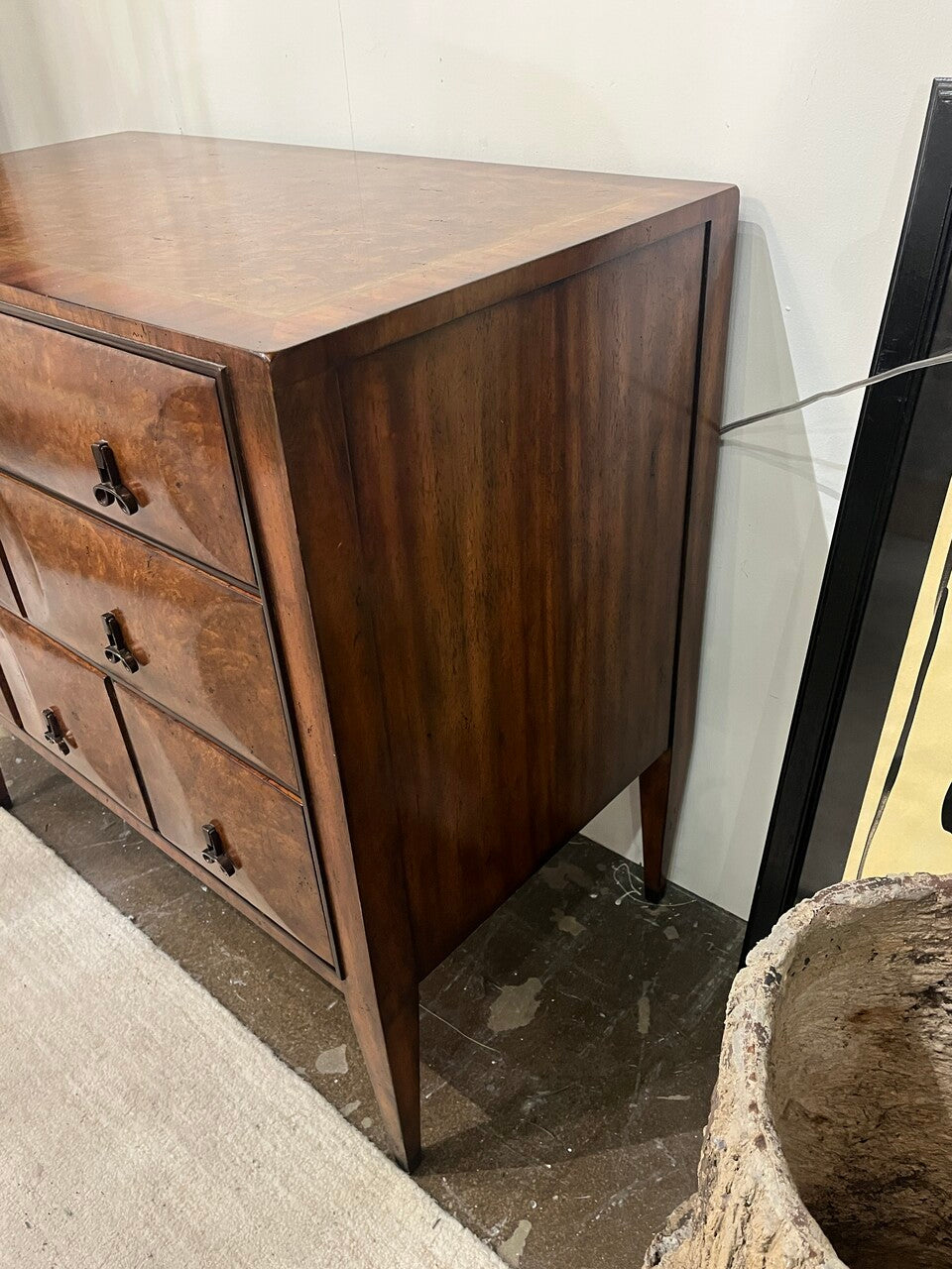 Theodore Alexander Burl Walnut Chest