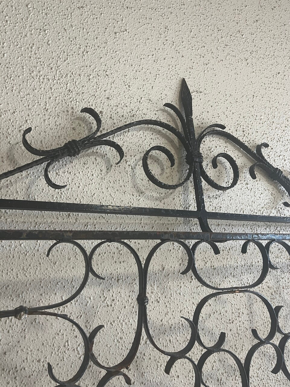 Antique French Wrought Iron Entry Gate