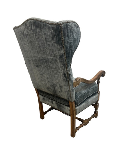 Pair 19th Century French Louis XIV Armchairs