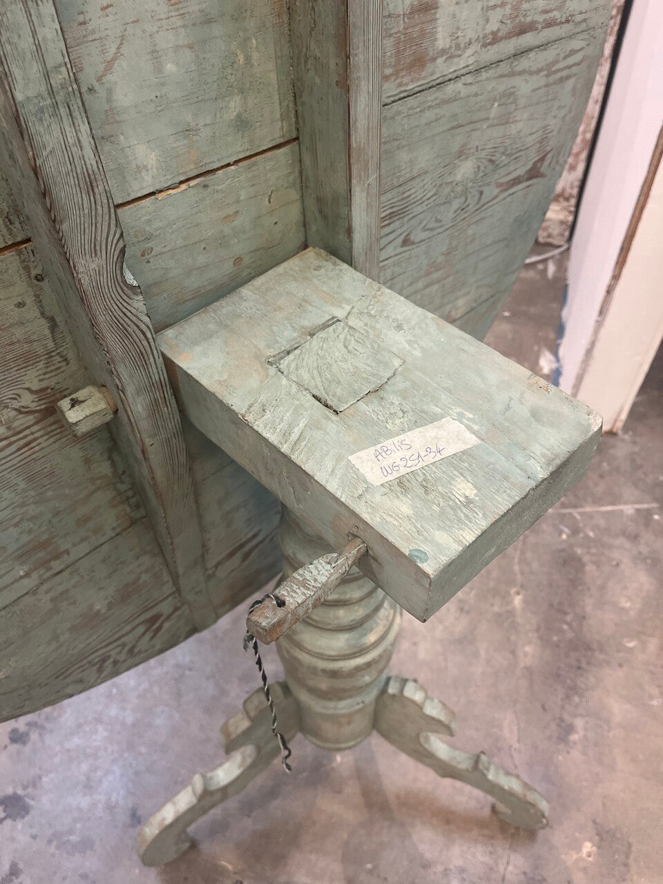 Early 20th Century Swedish Tilt Top Table
