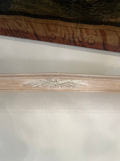 Distressed Finish Swedish Style Sofa