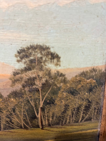 Oil on Panel Landscape Roberto A.K. Marshall