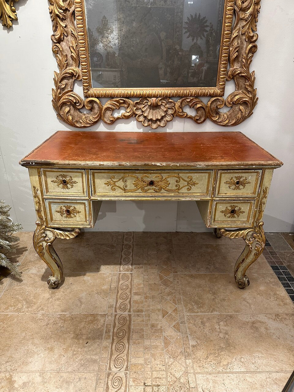 18th Century French Boulle Louis XVI Style Mazarin