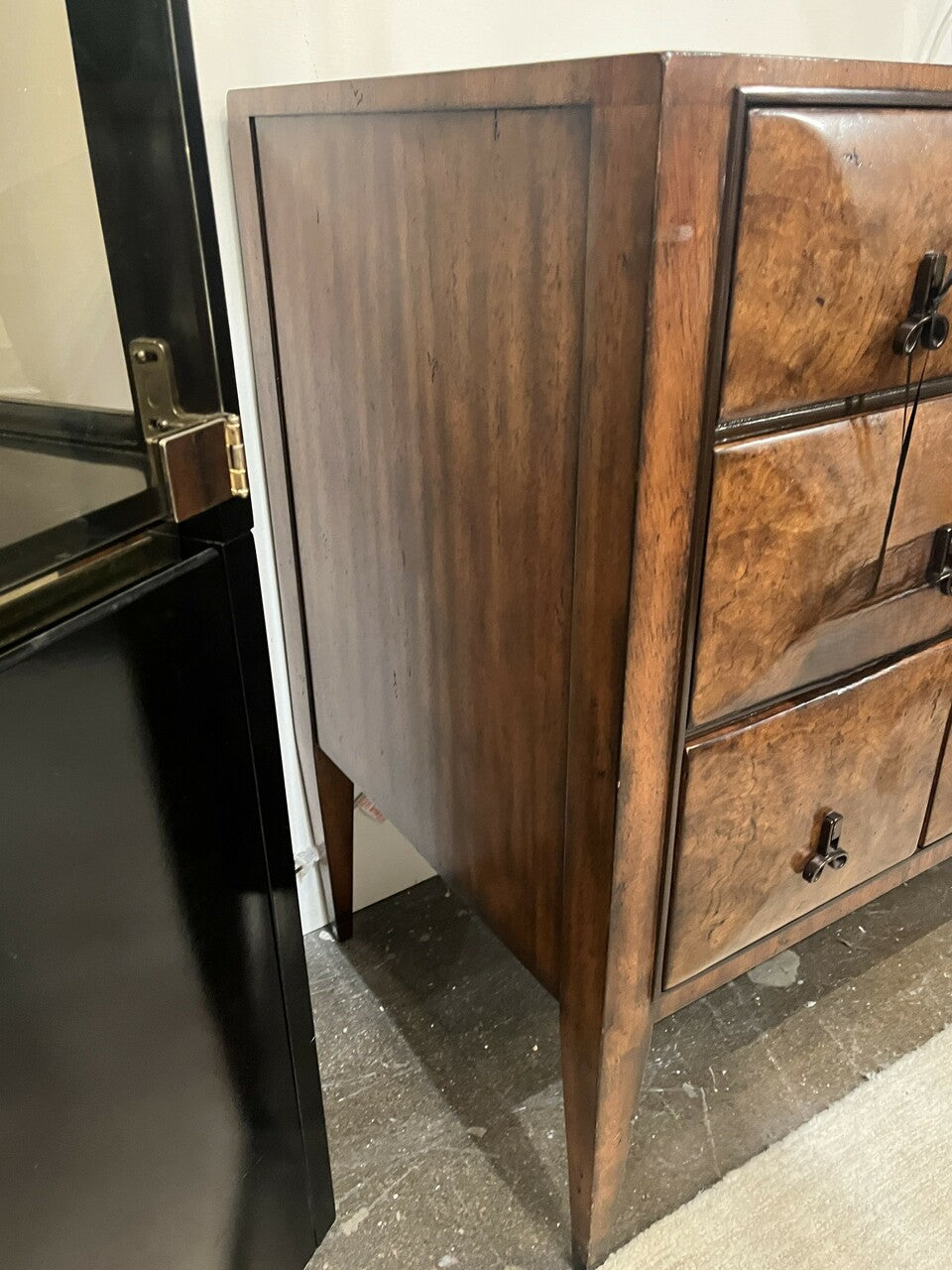 Theodore Alexander Burl Walnut Chest