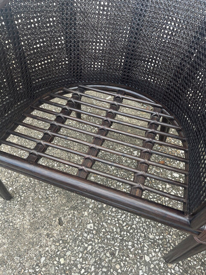Pair Baker-McGuire Barrel Chairs