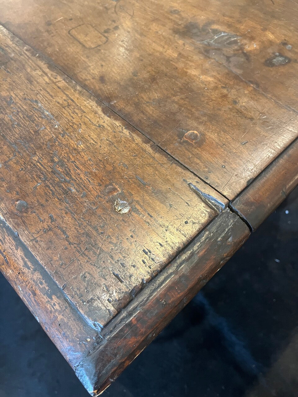 18th Century English Oak Lamp Table