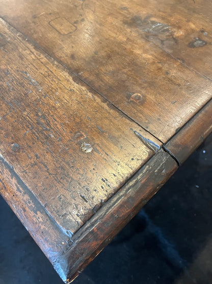 18th Century English Oak Lamp Table