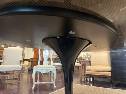 Saarinen Style Oval Dining Table with Marble Top