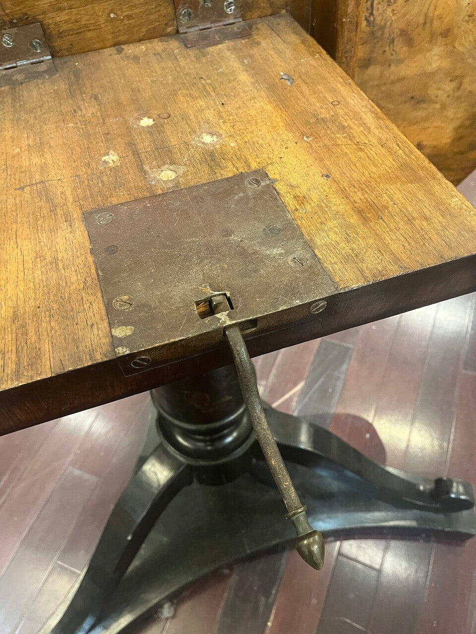 19th Century French Tilt Top Center Table