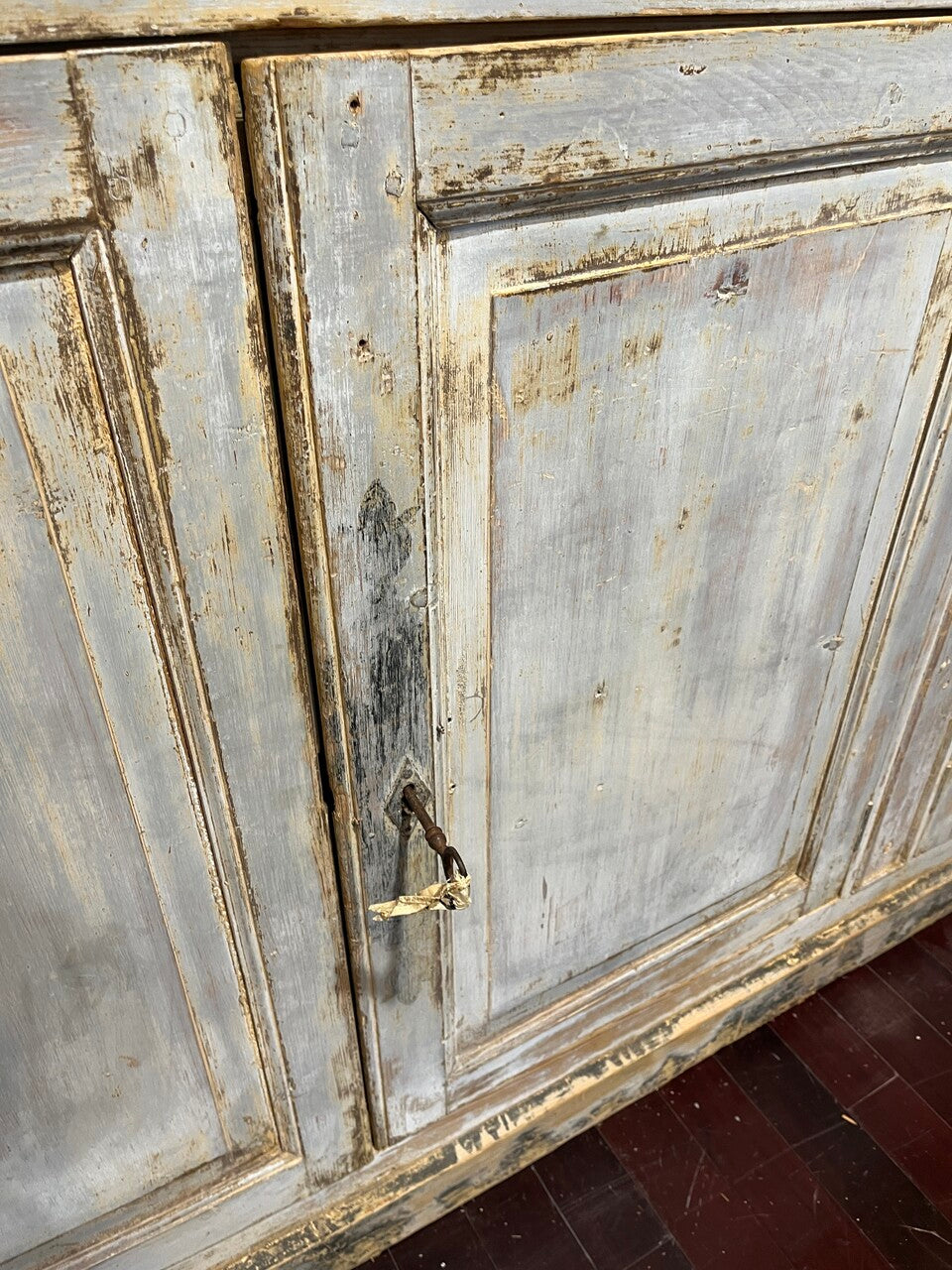 19th Century French Painted Bibliotheque