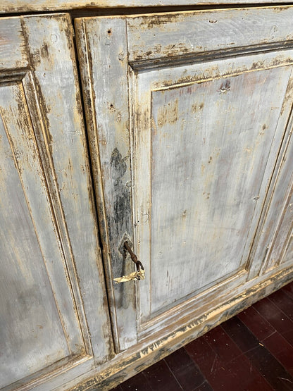 19th Century French Painted Bibliotheque