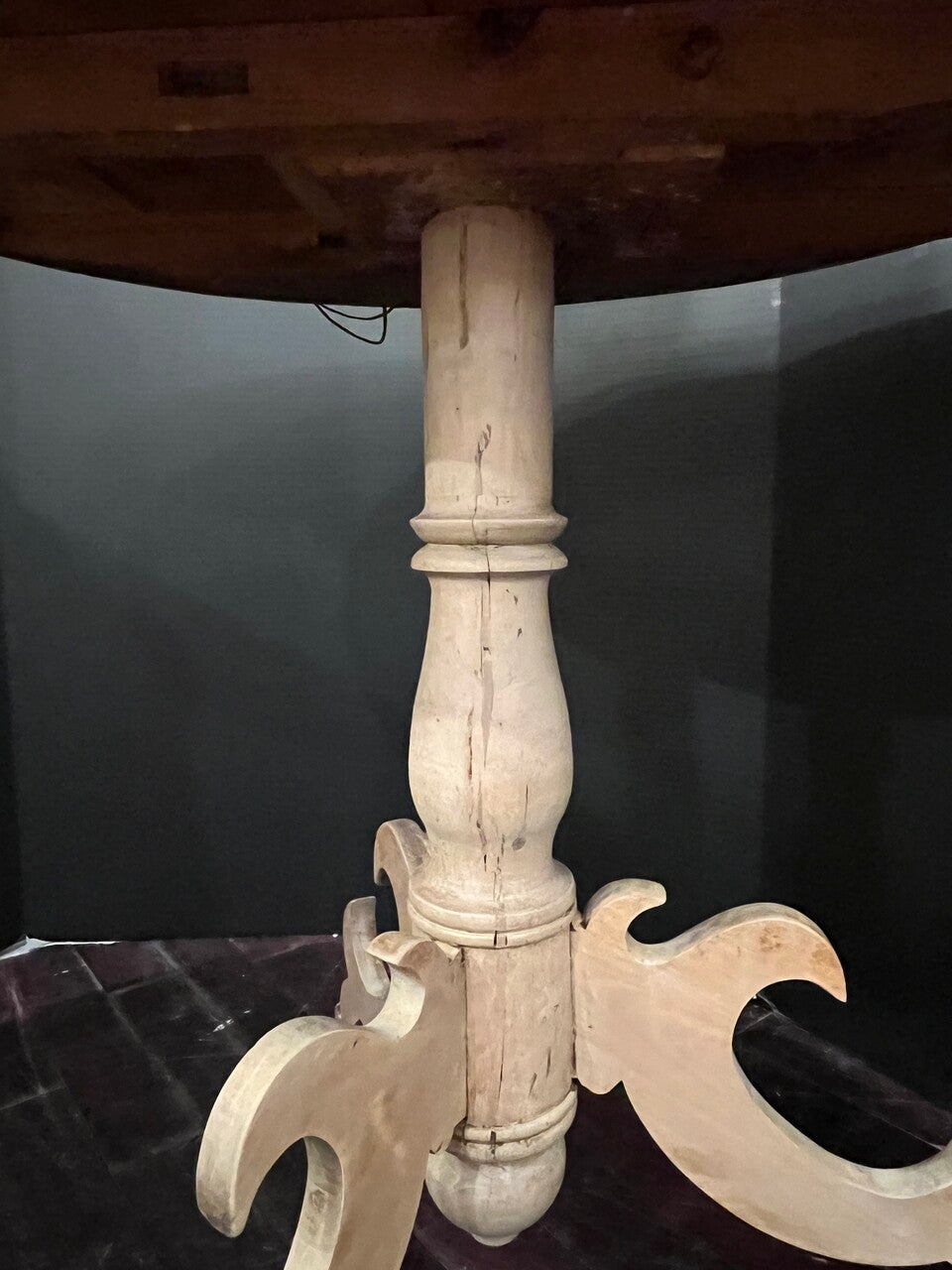 19th Century Swedish Tilt Top Accent Table