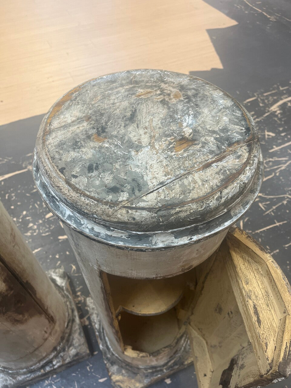 Pair 19th Century Italian Column Pedestals