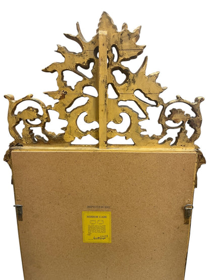French Carved Gold Gilt LaBarge Mirror